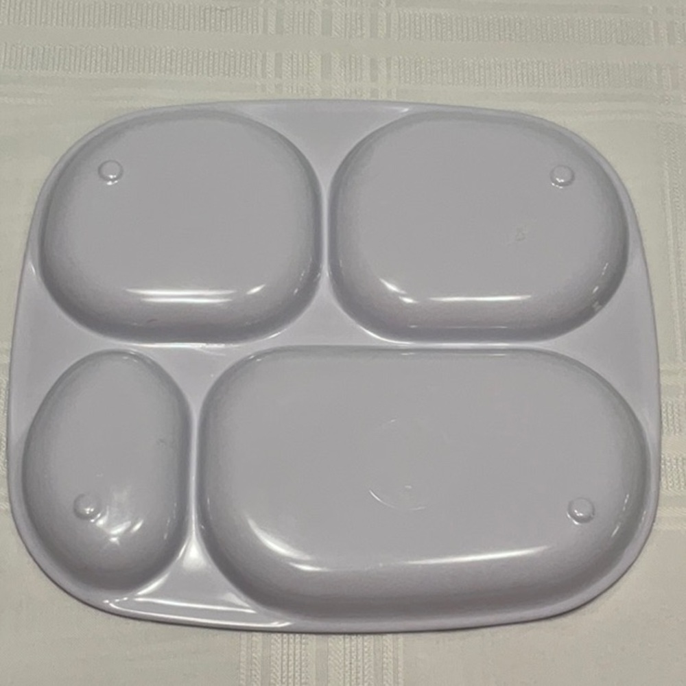 Halloween Child Compartment Plastic Plate - Picture 2 of 3
